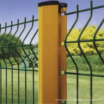 Peach Post Security Wire Mesh Fence